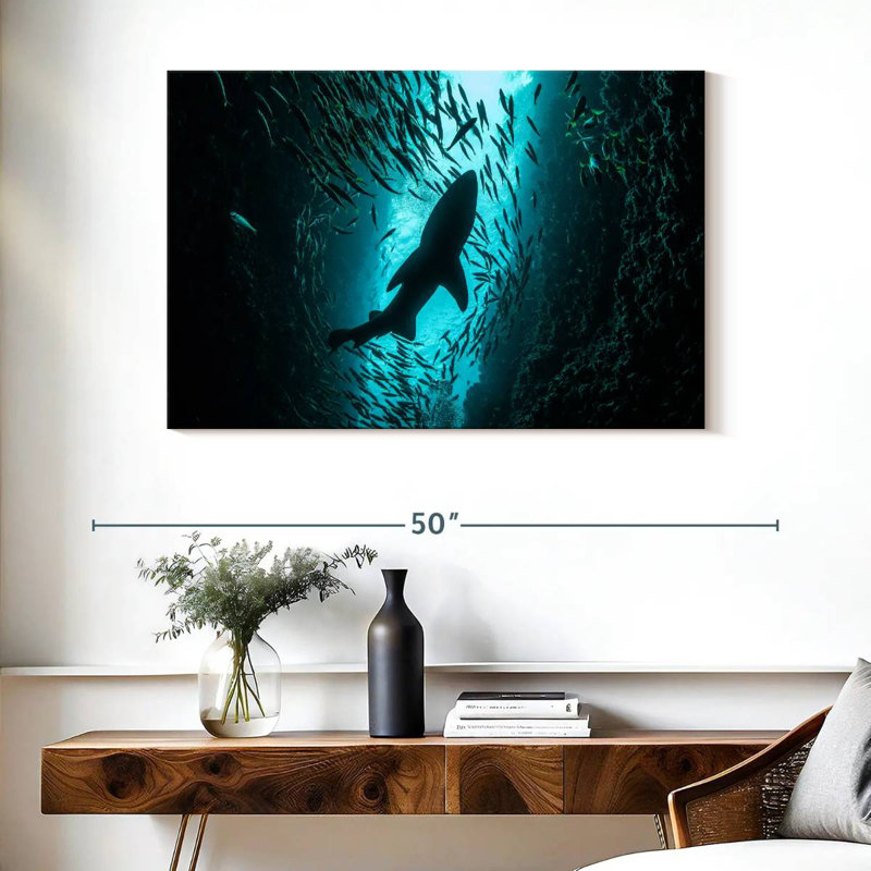 Brampt Shark Depth, 26" H x 39" W