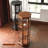 Black Solid  Wood Display Cases-121251113
