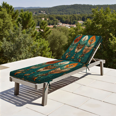 Outdoor with Cushions Patio Chaise Lounge