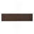 Outdoor Aluminum Dining Bench With Steel Frame, Brown / Black-1179032198