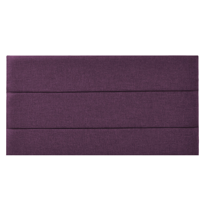 Francisk Upholstered Headboard, Small Double (4'), Purple