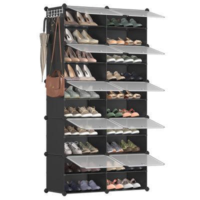 40 Pair Stackable Shoe Storage Box