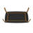 Gales 71" Mid-Century Modern Rectangular Solid Wood Dining Table in Black-273066542-273066543