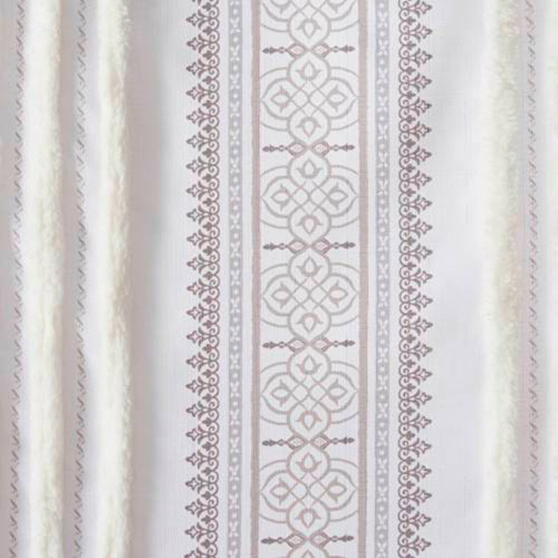 Poly Printed Curtain panel, 50" W x 95" L