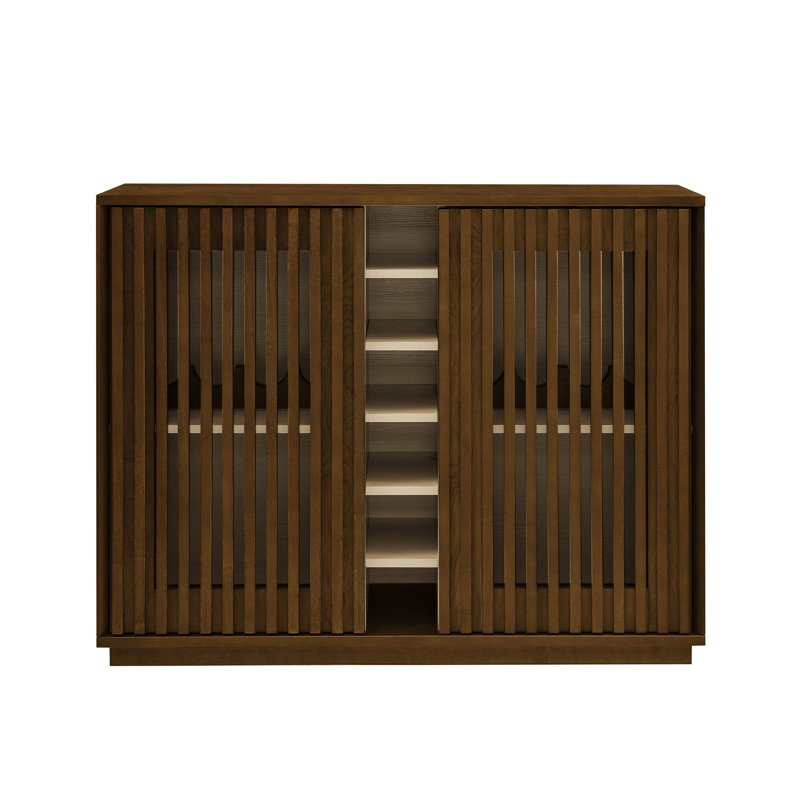 Armoire à boissons Mid-Century, Noyer