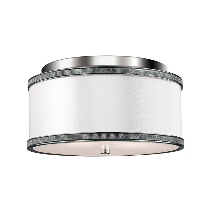 Stevenson Glass Flush Mount