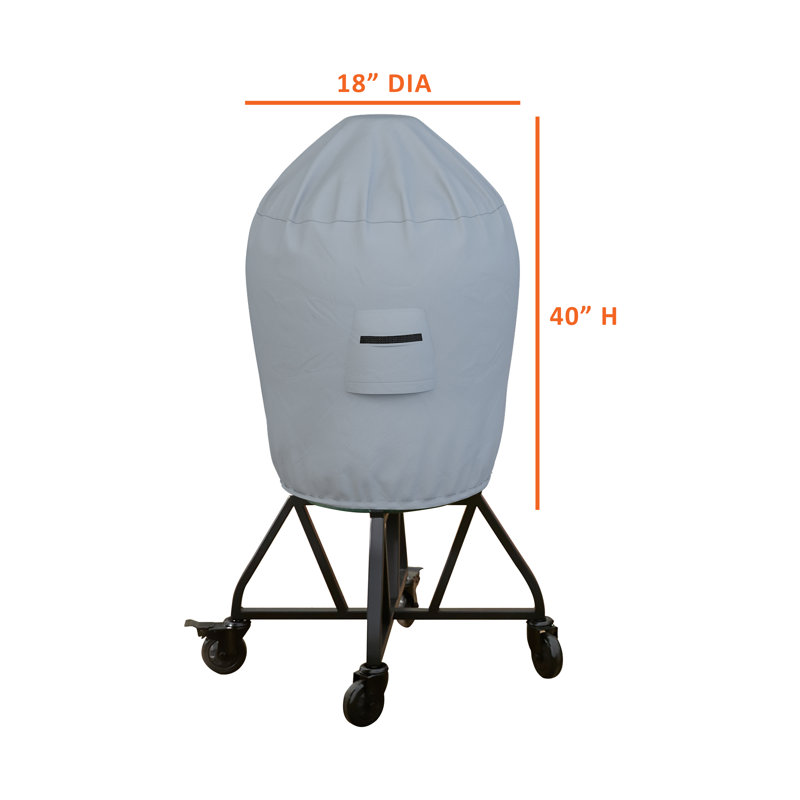 Blue Elephant Grill Cover, 45.7cm D x 101.6cm H, Grey