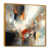 Toile avec cadre flottant or