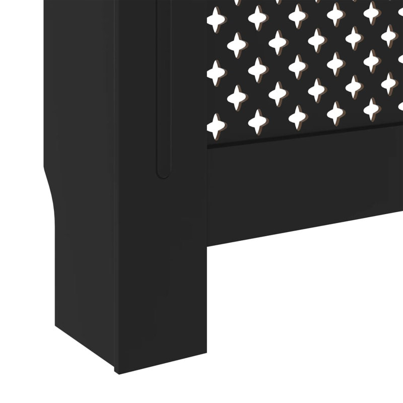 Housse de radiateur pour radiateur pour bureau personnel, Noir, L 44,1 po x P 7,5 po x H 31,9 po