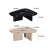 Ensemble de 2 tables gigognes en bois massif Jaghya
