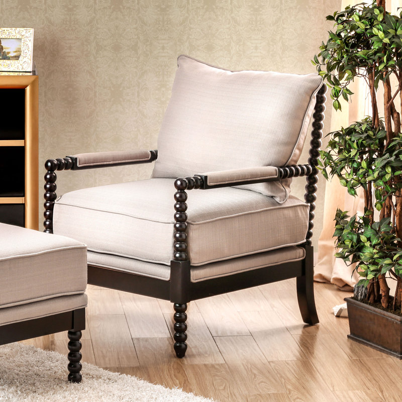 Fauteuil en polyester l 29 po Aughe