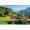 «Wengen Village in Suisse» par Sanga Park - photographie sur toile tendue
