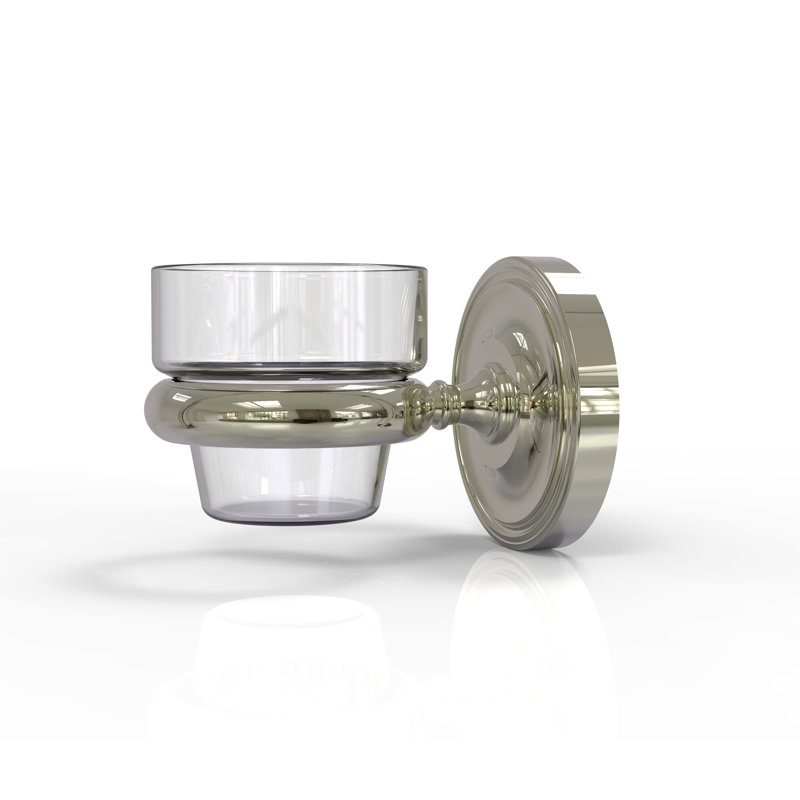 Adria 4'' H Brass Wall Wall Sconce, Polished Nickel