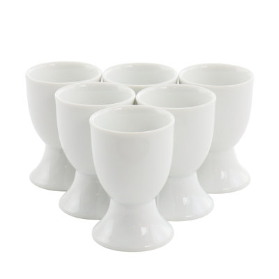 Coquetier en porcelaine 6 pièces Our Table Simply White
