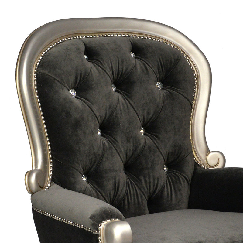 Fauteuil en polyester l 32 po Baskett