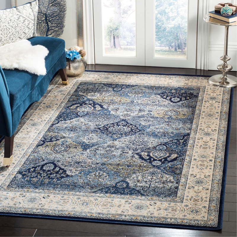 Tapis oriental 100% viscose Persian Garden, Rectangle 5 pi 3 po x 7 pi 3 po