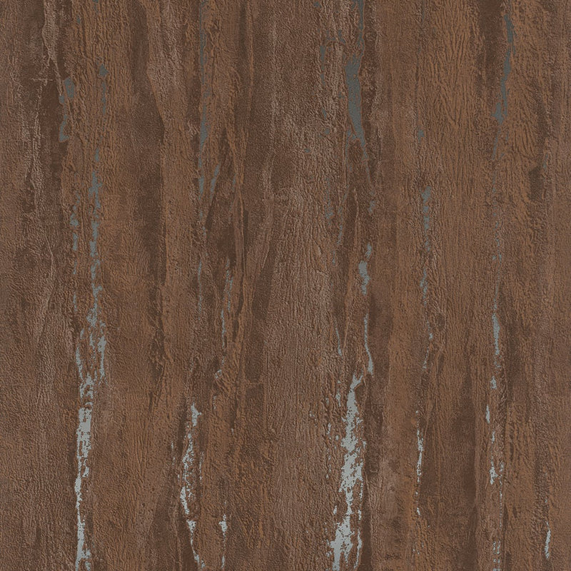 City Romance Collection Metallic Vertical Worn Plaster Wallpaper Roll, Bronze