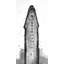 Flatiron building - 24"x48" Framed canvas