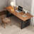 Brown Rectangular Solid Wood Writing desk-990901911