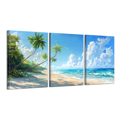 3 Piece Wrapped Canvas Print