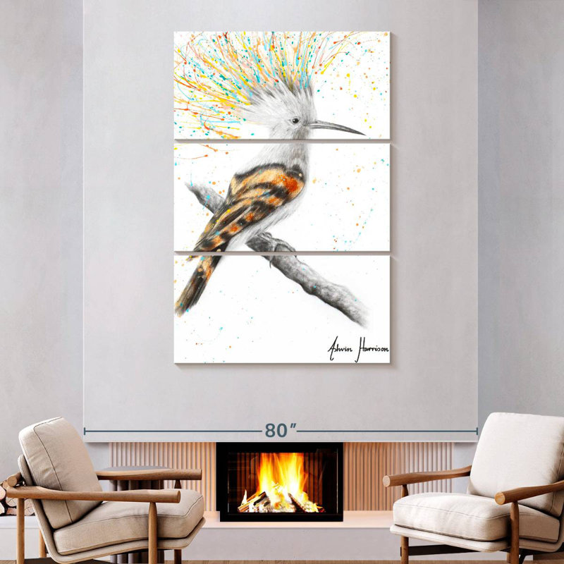 Brampt Funky Punky Bird, 74" H x 48" W