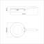 Tramontina Grano 3-Ply Stainless Steel Frying Pan-50075101