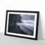 Black Beach In Iceland Painting - Single Picture Frame Print on MDF-56633044-56633047
