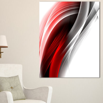 « 3d rose silver lines vertical », impression sur toile tendue