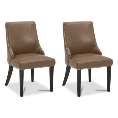 Fransisco Dining Chairs with Nailhead Trim