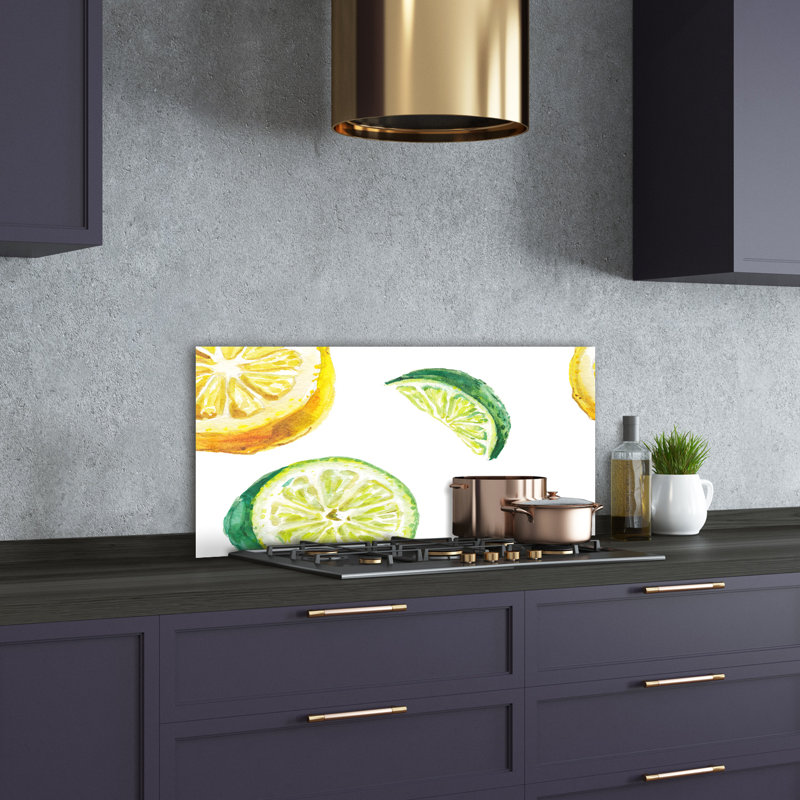 Abrytha 50cm W x 100cm L Glass Peel and Stick Panel