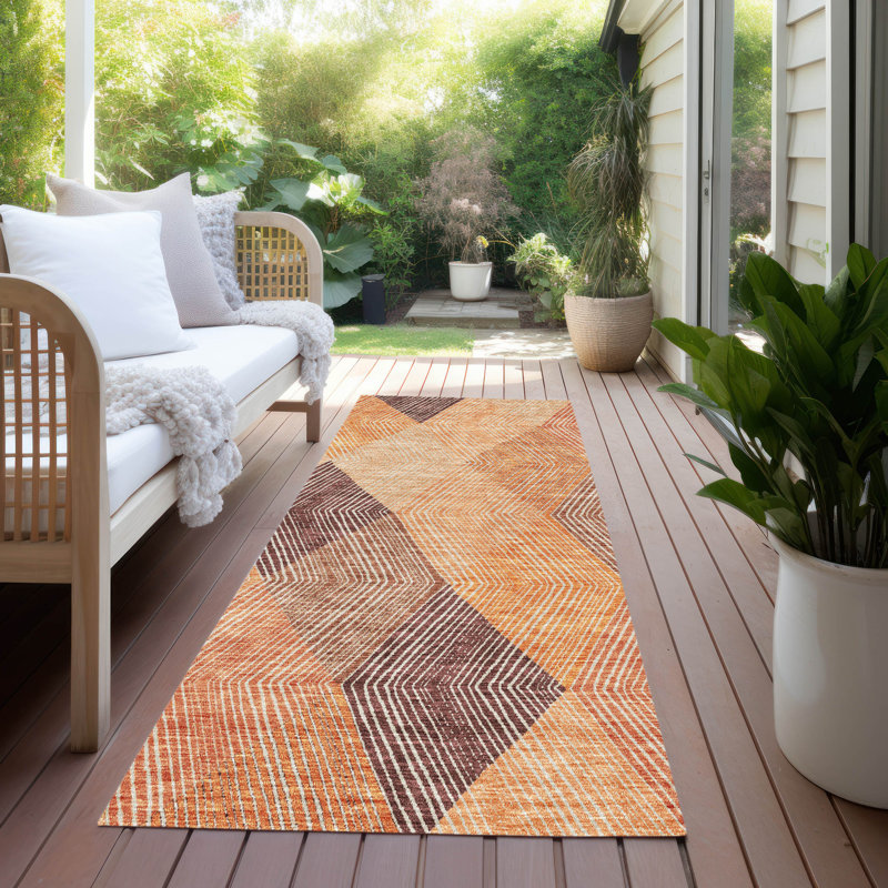 Tapis Aquaisha avec envers antidérapant, Tapis de couloir 2 pi 3 po x 7 pi 6 po