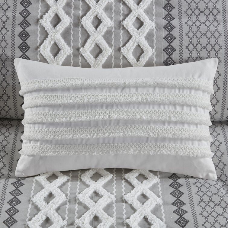 Annabella Ivory Eyelet Decorative Pillow