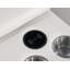 Canapé modulaire blanc en U de qualité supérieure avec accoudoirs réglables en cuir italien 5 pièces blanc-1701551346