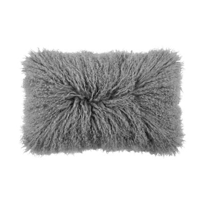 Tibetan Lamb Sheepskin Pillow by Outpost Original