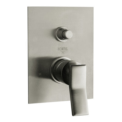 Gattinara Pressure Balanced Valve Trim Only with Diverter with Single Lever Handle, Valve Required