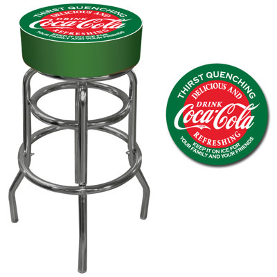 Tabouret tournant 31 "Coca Cola