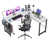 Black Chair/White Desk