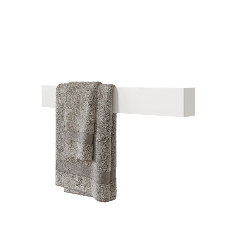 FIONDA 40cm 1 Wall Towel Bar, White