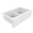 Karran Quartz 34'' X 21-1/4'' 50/50 Double Bowl Farmhouse/Apron Front Kitchen Sink Kit-49947602
