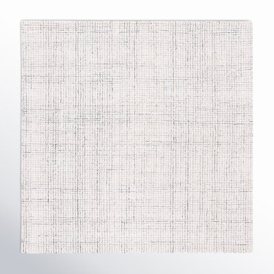 Rowe Ivory Grey Hand-Tufted Abstract Rug