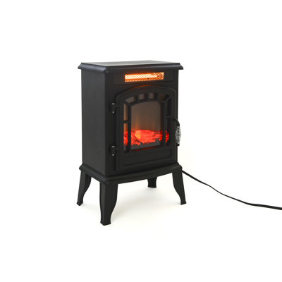 Kent 15.5'' W Black Electric Stove