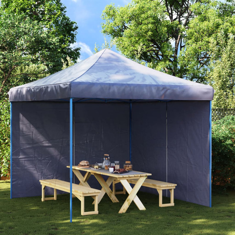 Freeport Park Plastic Side Wall for Gazebo, Blue