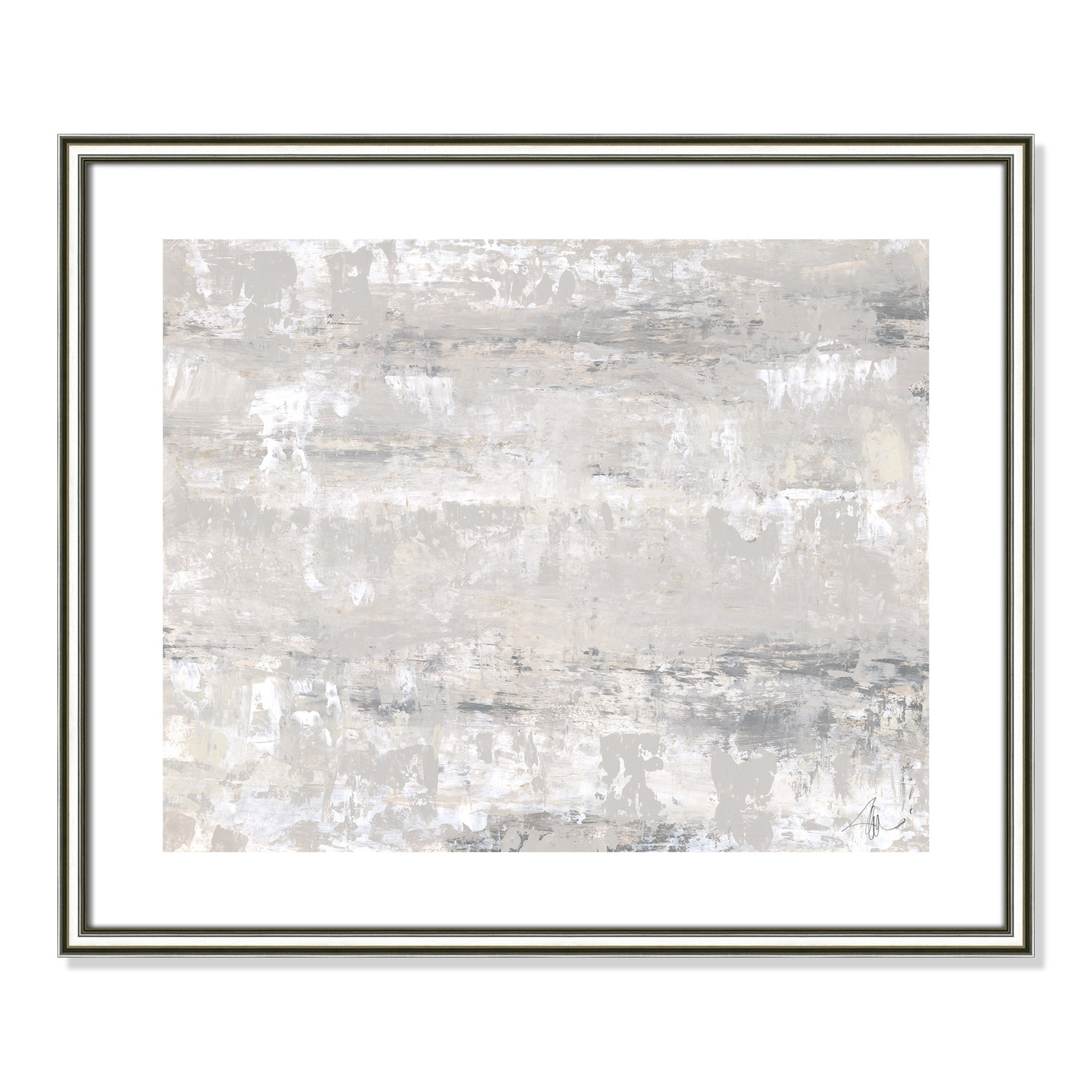 Desert Winds by Filippo Ioco - Print, Silver Framed Paper, 21.5" H x 25.5" W x 0.88" D