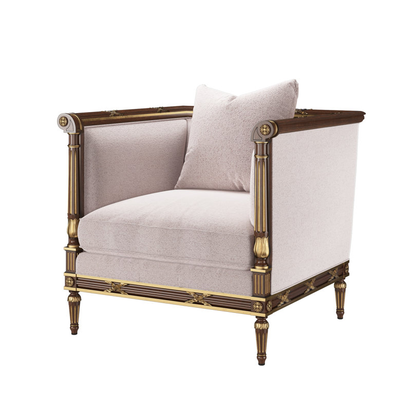 Fauteuil d'appoint The Regent's visit, Coquille d'huître (tissu performance) 1359-93