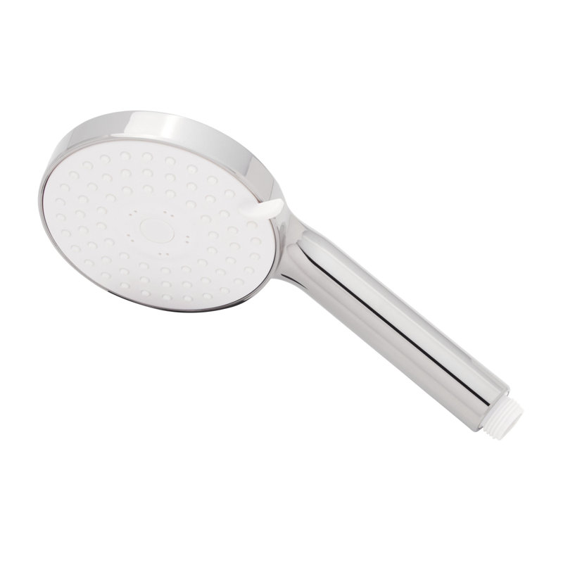 Douche à main ronde multifonctionnelle à palette 1,8 gallons par minute, Chrome