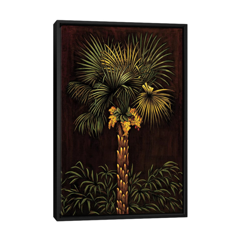 «Tropical Paradise I» par Samuel Blanco, impression sur toile tendue, H 26 po x l 18 po x P 1,5 po, Toile encadrée noire