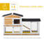 Rabbit Hutch Cage Wooden-66954328