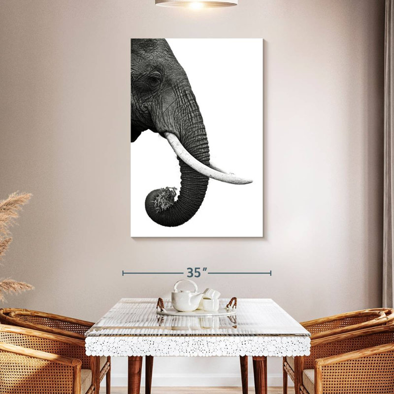 Bramp Elephant Tusk, H 48 po x l 32 po