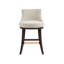 Tabouret de bar en chenille Lucia-113050974-113050972-128620582