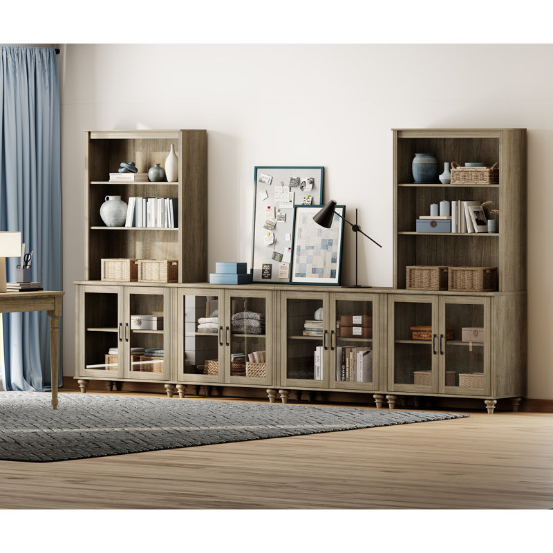 Meuble audio-vidéo Scarlett, Wash Gray